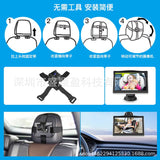 5 inch dual bracket car monitor HD 800*480 infrared camera baby monitor is not color cast - Kid Baby shop