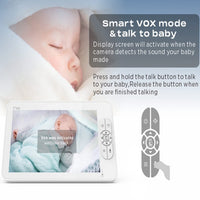 👶 7" HD Baby Monitor – Panoramic Camera & Total Peace of Mind - Kid Baby shop