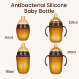 👉 “Antibacterial Silicone Baby Bottle 4 - Pack – Anti - Colic, BPA - Free” - Kid Baby shop
