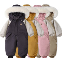 ❄️Baby Arctic Snowsuit Ultra - Warm Winter Suit with Fur Hood - Kid Baby shop