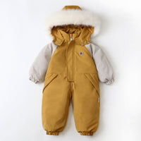 ❄️Baby Arctic Snowsuit Ultra - Warm Winter Suit with Fur Hood - Kid Baby shop