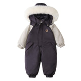 ❄️Baby Arctic Snowsuit Ultra - Warm Winter Suit with Fur Hood - Kid Baby shop