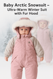 ❄️Baby Arctic Snowsuit Ultra - Warm Winter Suit with Fur Hood - Kid Baby shop