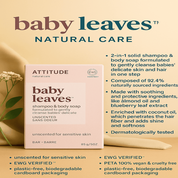 Baby Leaves™ Baby Shampoo and Body Wash - Kid Baby shop