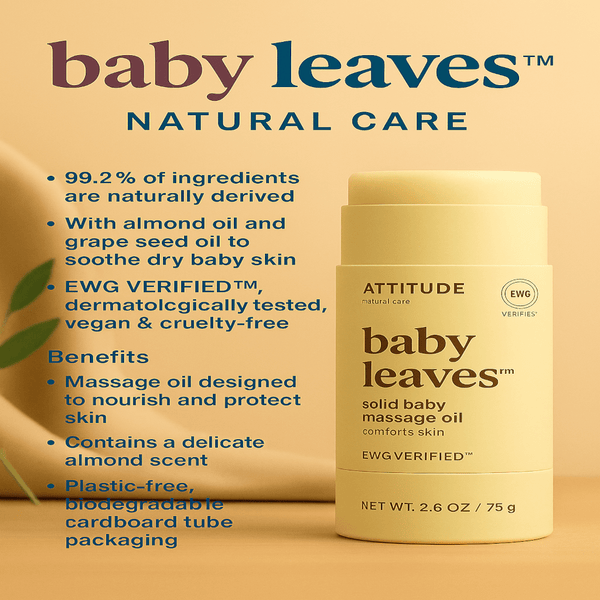 Baby leaves™ Massage Oil – Solid Stick - Kid Baby shop
