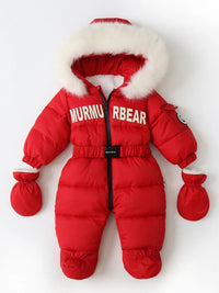 Baby Luxury Winter Snowsuit – 0–2 Years - Kid Baby shop