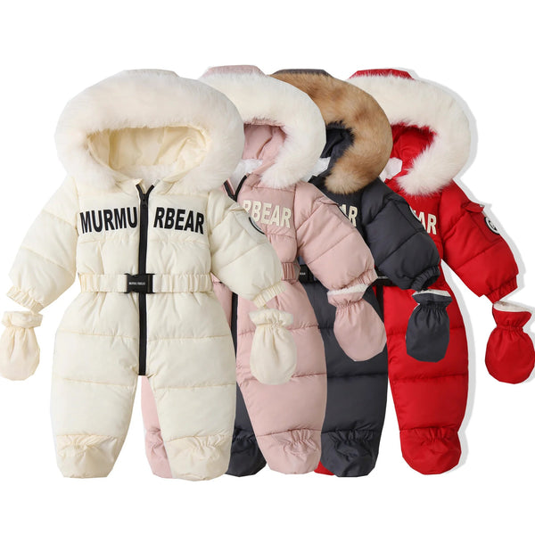 Baby Luxury Winter Snowsuit – 0–2 Years - Kid Baby shop