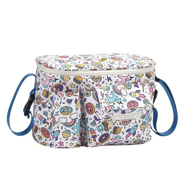 Baby Stroller Organizer – Compact Oxford Carriage Bag with Tissue Dispenser - Kid Baby shop
