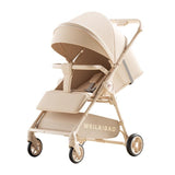 Baby stroller stroller travel foldable folding pocket artifact baby umbrella car for children two - way lightweight and small - Kid Baby shop