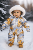 ❄️ Baby Winter Jumpsuit – Warm & Cozy Outdoor Snowsuit with Hoodie - Kid Baby shop