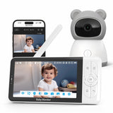 BABY5T 5 inch baby monitor, baby sitter, two - way voice intercom, mobile phone remote baby monitor - Kid Baby shop