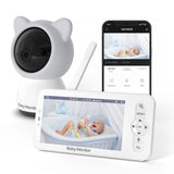 BABY5T 5 inch baby monitor, baby sitter, two - way voice intercom, mobile phone remote baby monitor - Kid Baby shop