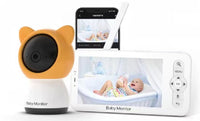 BABY5T 5 inch baby monitor, baby sitter, two - way voice intercom, mobile phone remote baby monitor - Kid Baby shop