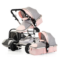 Good Quality Travel Baby Stroller Luxury 3 In One - Kid Baby shop