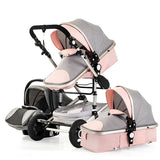 Good Quality Travel Baby Stroller Luxury 3 In One - Kid Baby shop