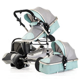 Good Quality Travel Baby Stroller Luxury 3 In One - Kid Baby shop