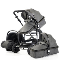 Good Quality Travel Baby Stroller Luxury 3 In One - Kid Baby shop