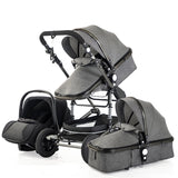 Good Quality Travel Baby Stroller Luxury 3 In One - Kid Baby shop