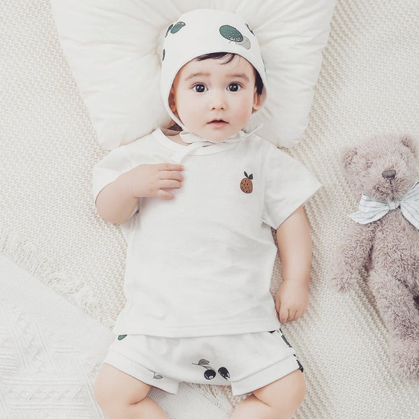 Organic Cotton Baby Outfit – 3 - Piece - Kid Baby shop