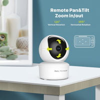 SM650 Baby Monitor Baby Caregiver Wireless Monitor Smart Home HD Night Vision Camera - Kid Baby shop