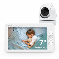 SM70 Baby Monitor 7" Full HD – Long - Range Camera & Night Vision” - Kid Baby shop