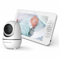 SM70 Baby Monitor 7" Full HD – Long - Range Camera & Night Vision” - Kid Baby shop