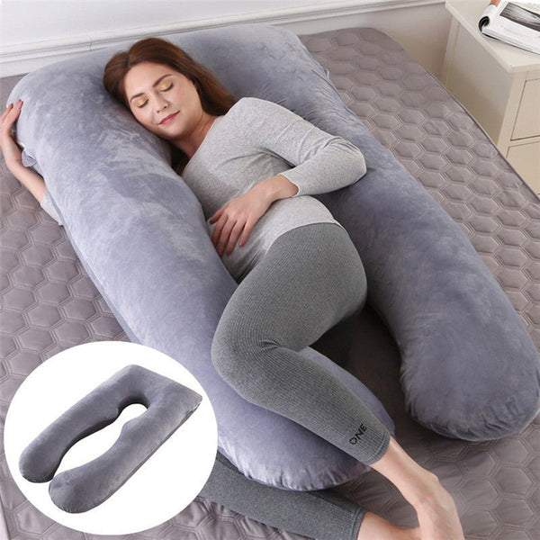 U - Shaped Cooling Pregnancy Pillow – Upgraded for Summer Comfort - Kid Baby shop